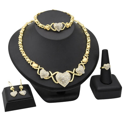 Classic XO Jewelry Four-piece Set