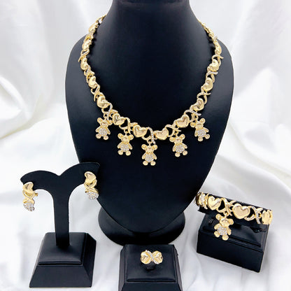 Classic XO Jewelry Four-piece Set