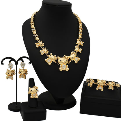 Classic XO Jewelry Four-piece Set