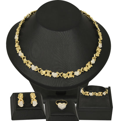Classic XO Jewelry Four-piece Set